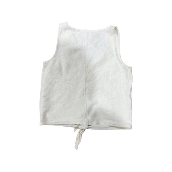Madewell off white button down sleeveless size s - Picture 6 of 10